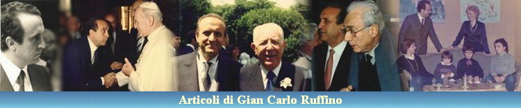 Articoli di Gian Carlo Ruffino