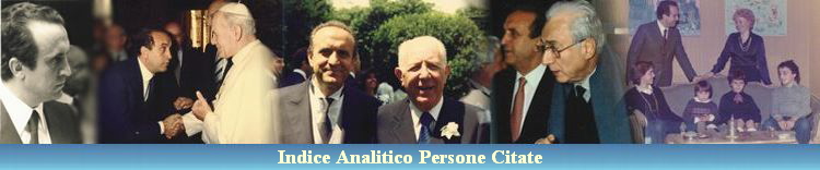 Indice Analitico Persone Citate